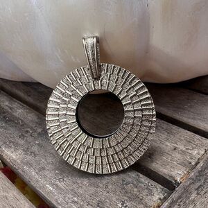 Vintage Premier Designs Reversible Pendant